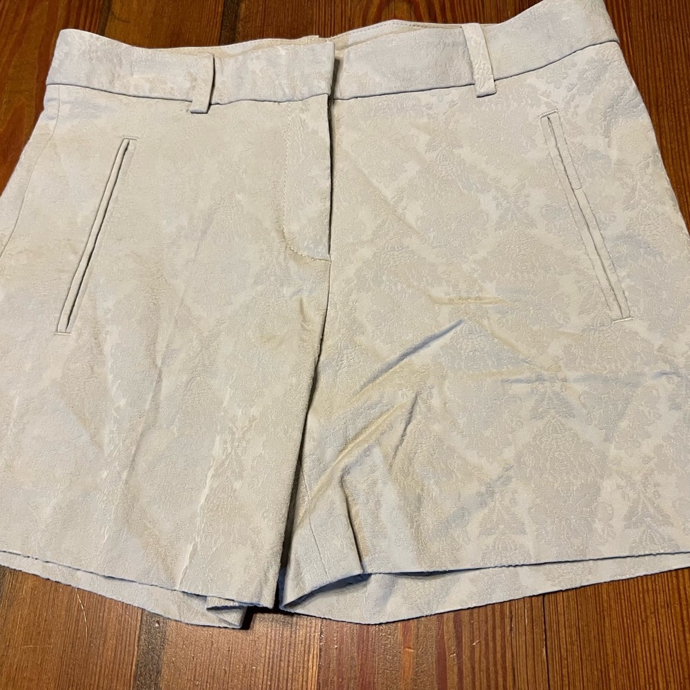 Zara Basic Khaki Shorts‎